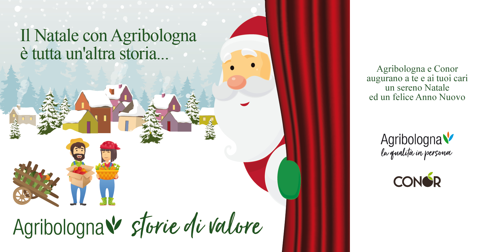 IL NATALE CON AGRIBOLOGNA È TUTTA UN’ALTRA STORIA…